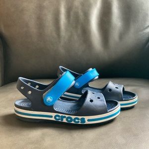 Kids Crocs Bayaband sandals excellent condition